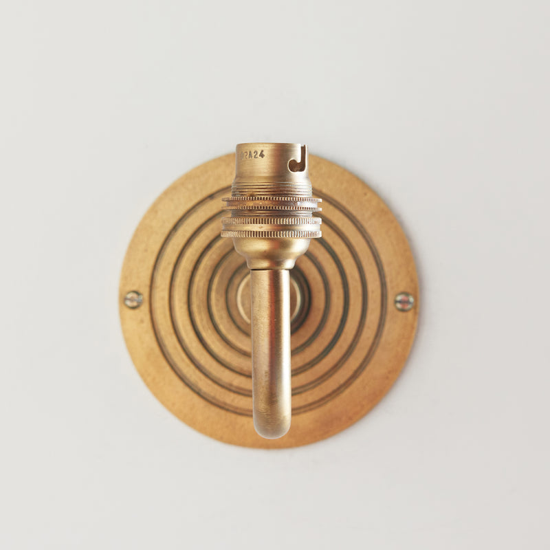 Endon 113593 Ripple Curve Wall Fitting