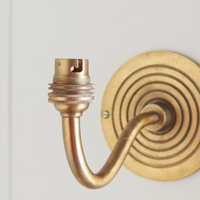 Endon 113593 Ripple Curve Wall Fitting