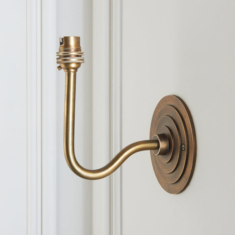Endon 113602 Halo Swan Wall Fitting