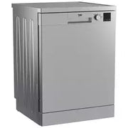 Beko DVN04X20S Standard Dishwasher - Silver - E Rated - Bonus Superstore