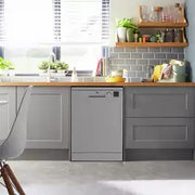 Beko DVN04X20S Standard Dishwasher - Silver - E Rated - Bonus Superstore