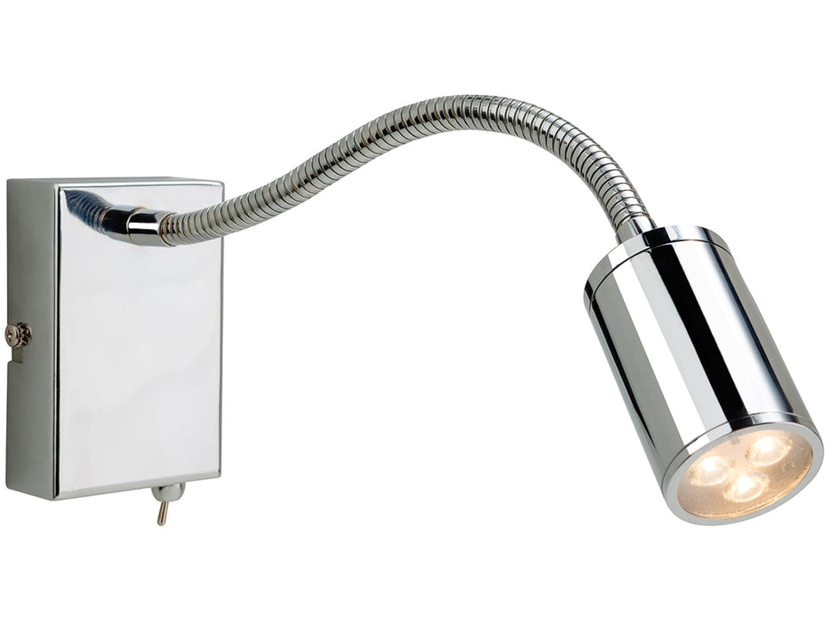 Firstlight Orion LED Flexi Wall Light (Switched) 3454CH