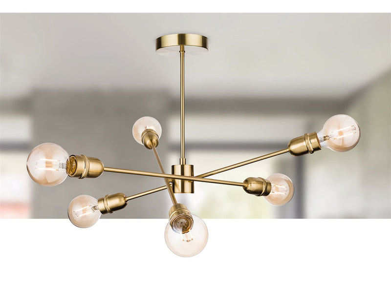 Firstlight Trident Semi Flush Fitting 3702BR