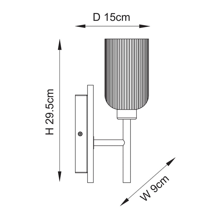 Endon 118365 Grove Wall