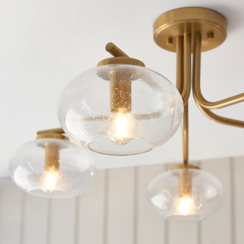 Endon 118508 Jacob 5lt Semi Flush