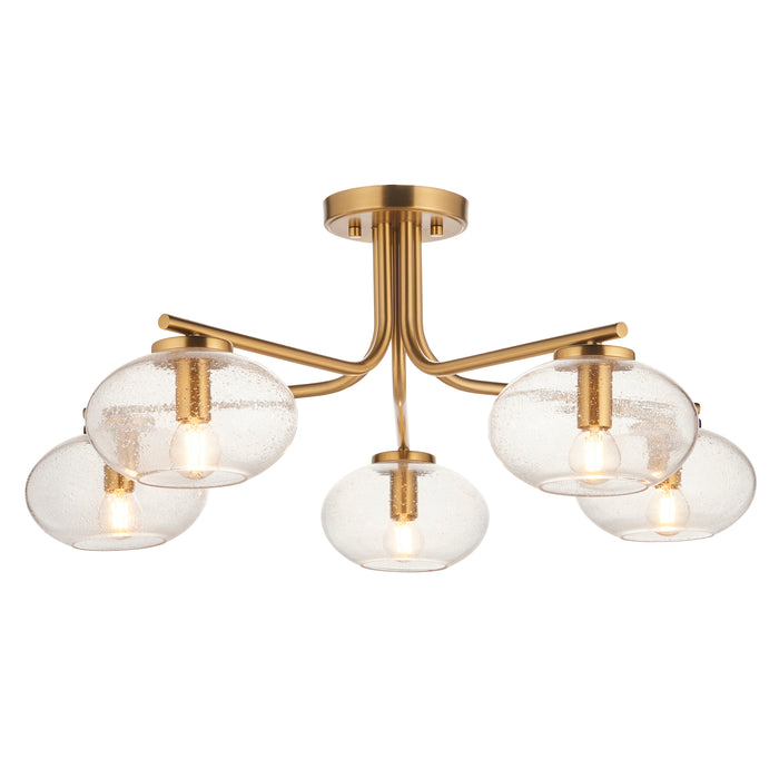Endon 118508 Jacob 5lt Semi Flush