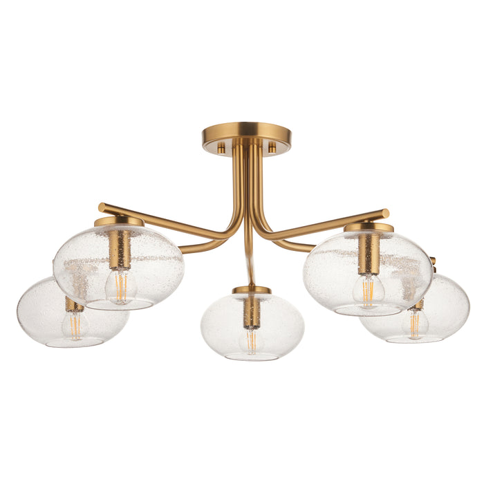 Endon 118508 Jacob 5lt Semi Flush