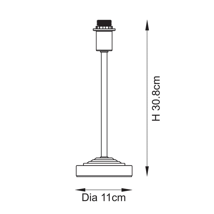 Endon 118534 Rise Table Base
