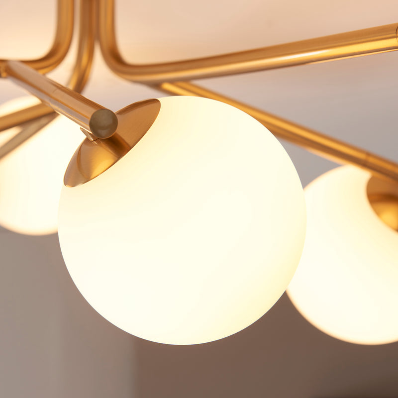 Endon 118651 Aaron 6lt Semi flush