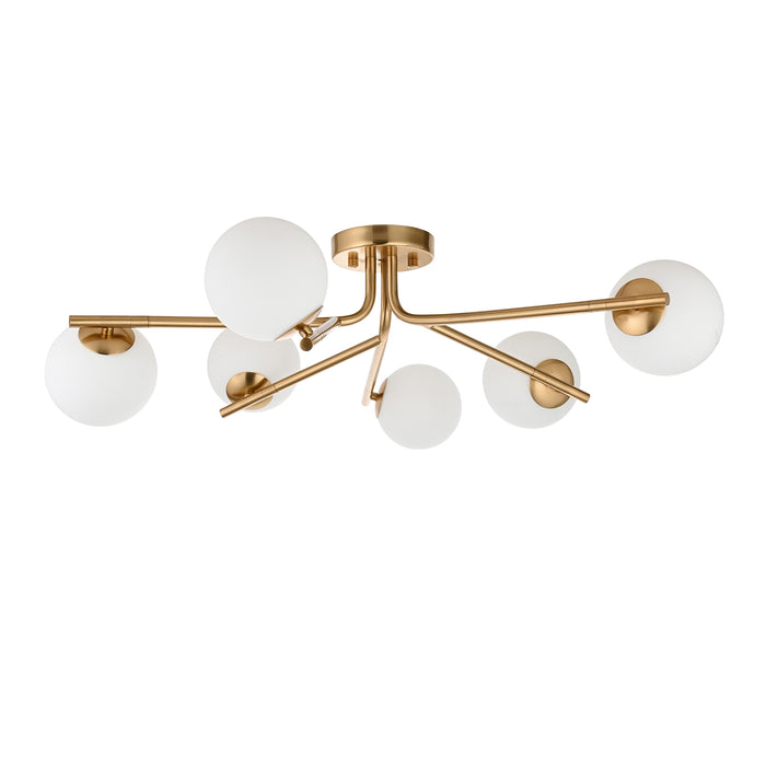 Endon 118651 Aaron 6lt Semi flush