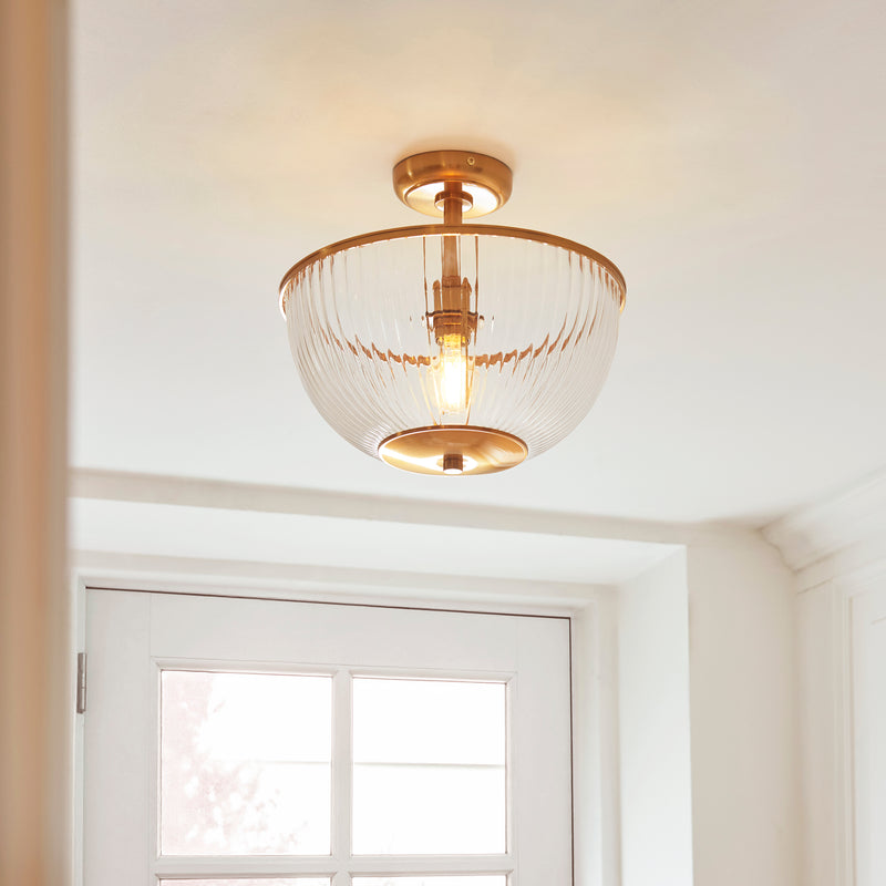 Endon 118750 Somerset Uplighter Flush