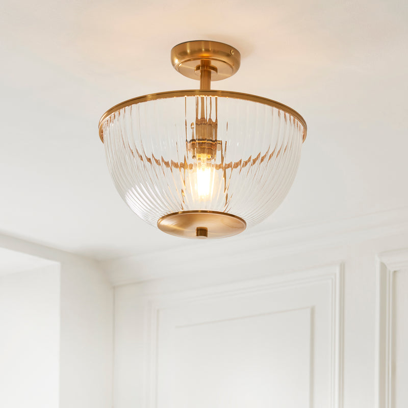 Endon 118750 Somerset Uplighter Flush
