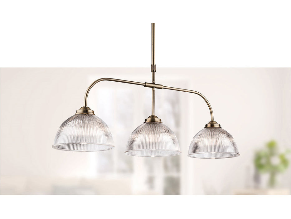 Firstlight Ashford 3 Light Pendant 3724AB
