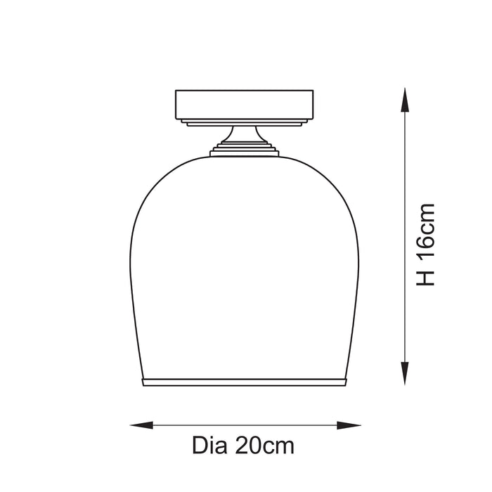 Endon 120622 Ashcroft Flush
