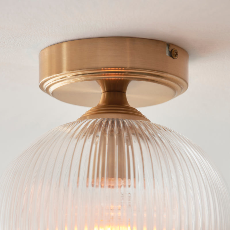 Endon 120623 Ashcroft Ribbed Flush