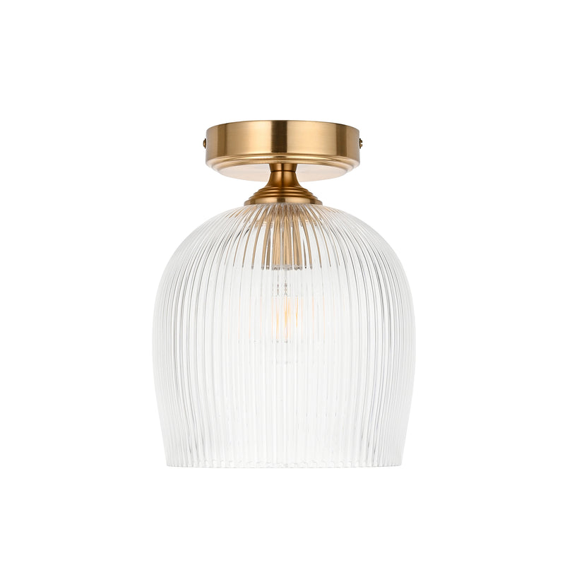 Endon 120623 Ashcroft Ribbed Flush