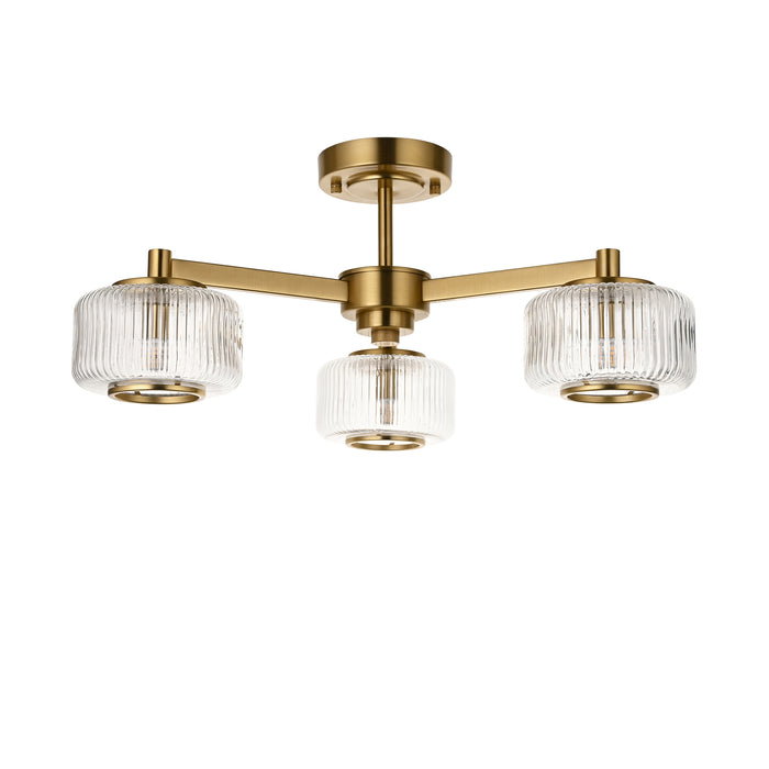 Endon 120634 Stamford 3lt Semi Flush