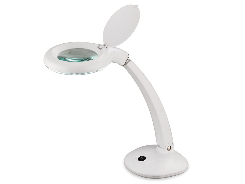 Firstlight Magnifying LED Table Lamp 3753WH
