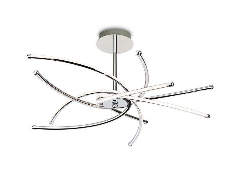 Firstlight Caprice LED Semi Flush Fitting 4852CH