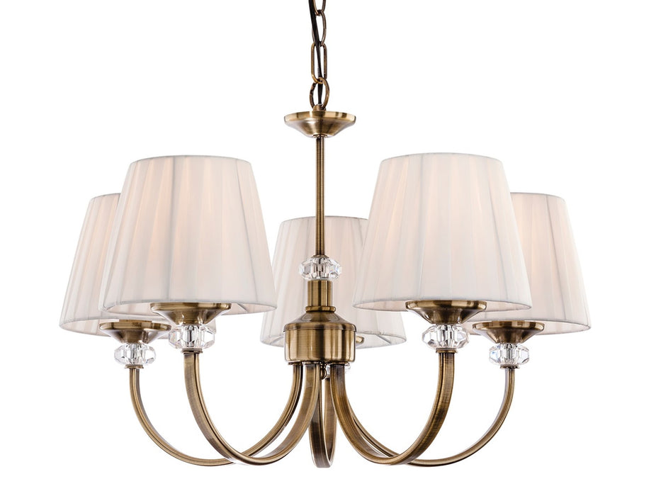 Firstlight Langham 5 Light Fitting 4863AB