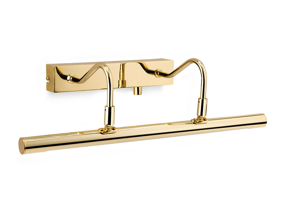 Firstlight LED Picture Light c/w Dimmer Switch 4893BR