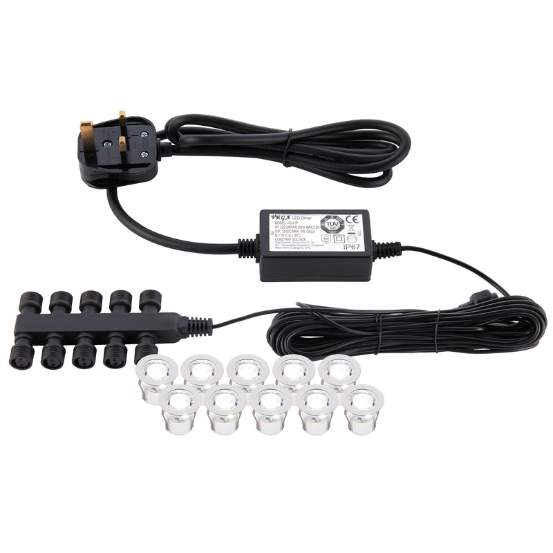 Ikon round 30mm kit IP67 0.45W - 13889