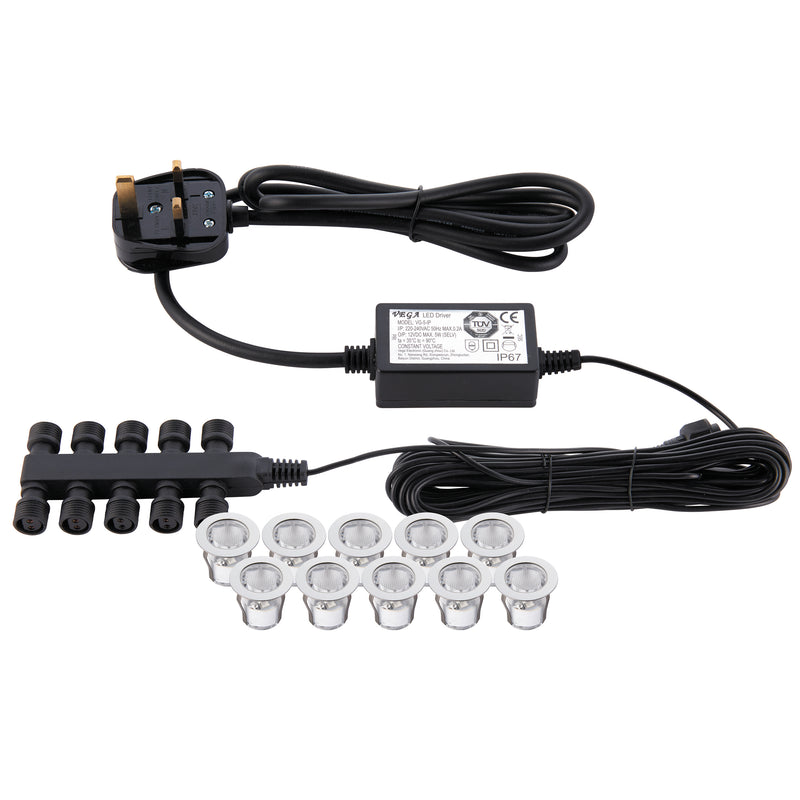 Ikon round 30mm kit IP67 0.45W - 13889