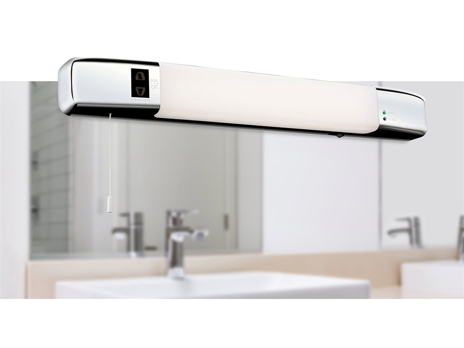 Firstlight Slimline LED Shaver Light (Switched) 5928CH