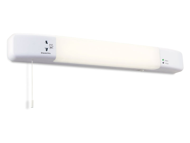 Firstlight Slimline LED Shaver Light (Switched) 5928WH