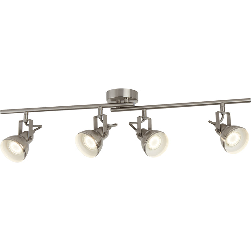 Searchlight  1544SS Focus  4Lt Spotlight Bar - Satin Silver Metal