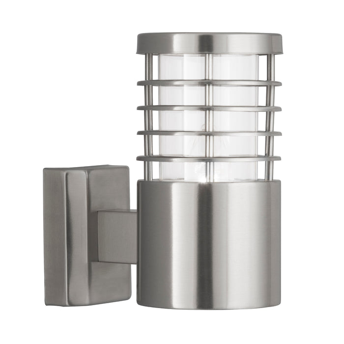 Searchlight 1555SS Louvre Outdoor Wall Bracket  -  Stainless Steel, IP44