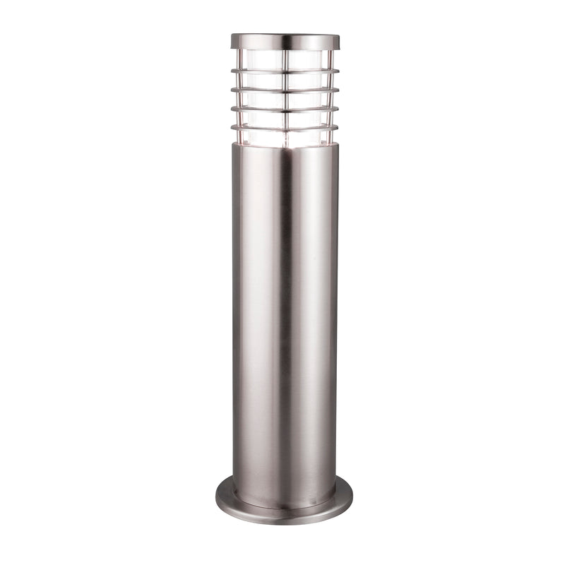 Searchlight  1556-450 Louvre Outdoor Post - Stainless Steel & Polycarbonate, IP44