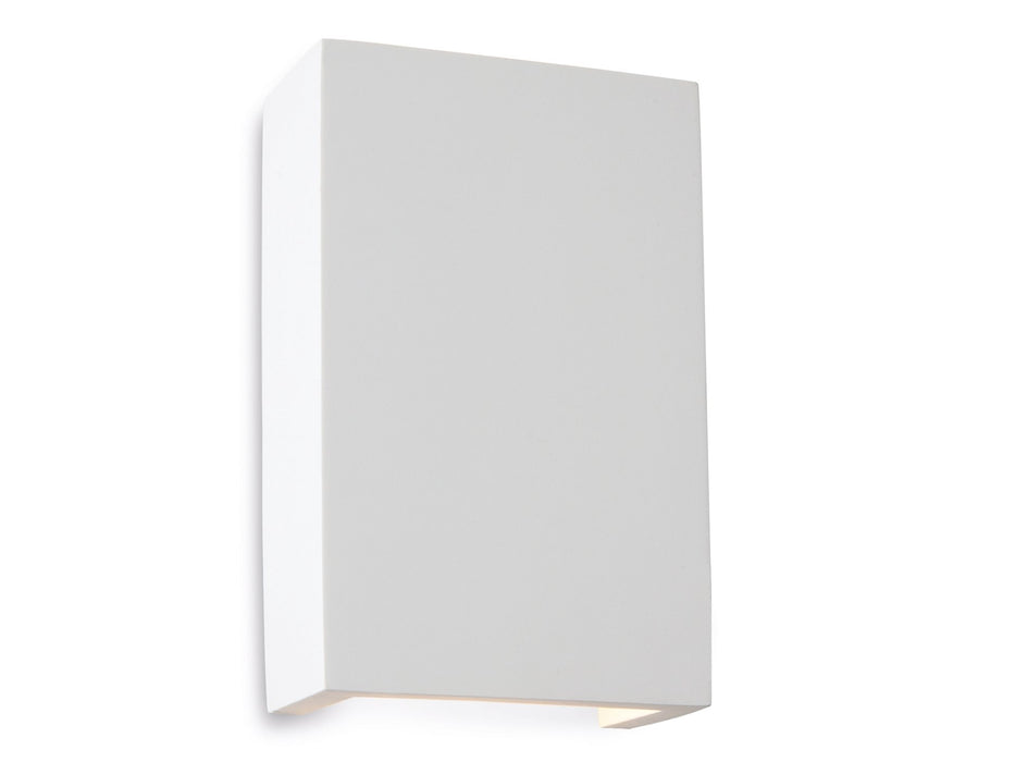Firstlight Gallery Square Plaster Wall Light 8324