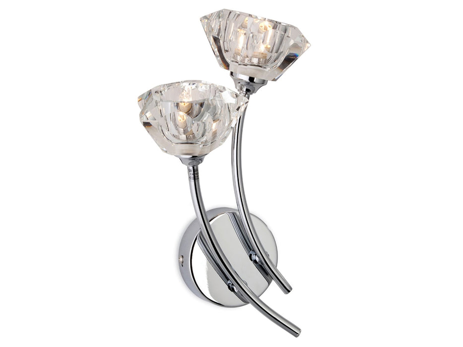 Firstlight Clara 2 Light Wall 8363CH