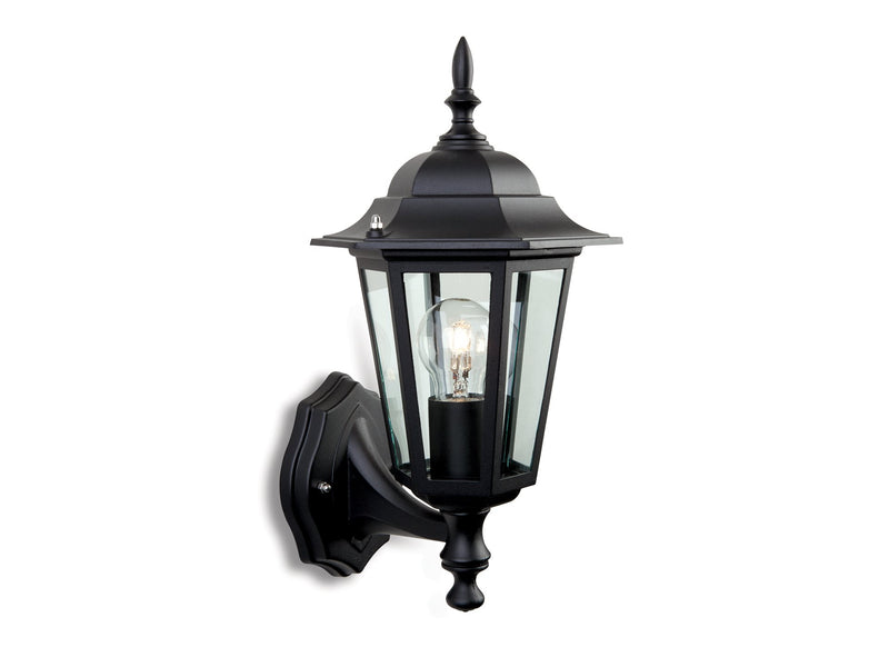 Firstlight 6 Panel Lantern - Uplight E100BK