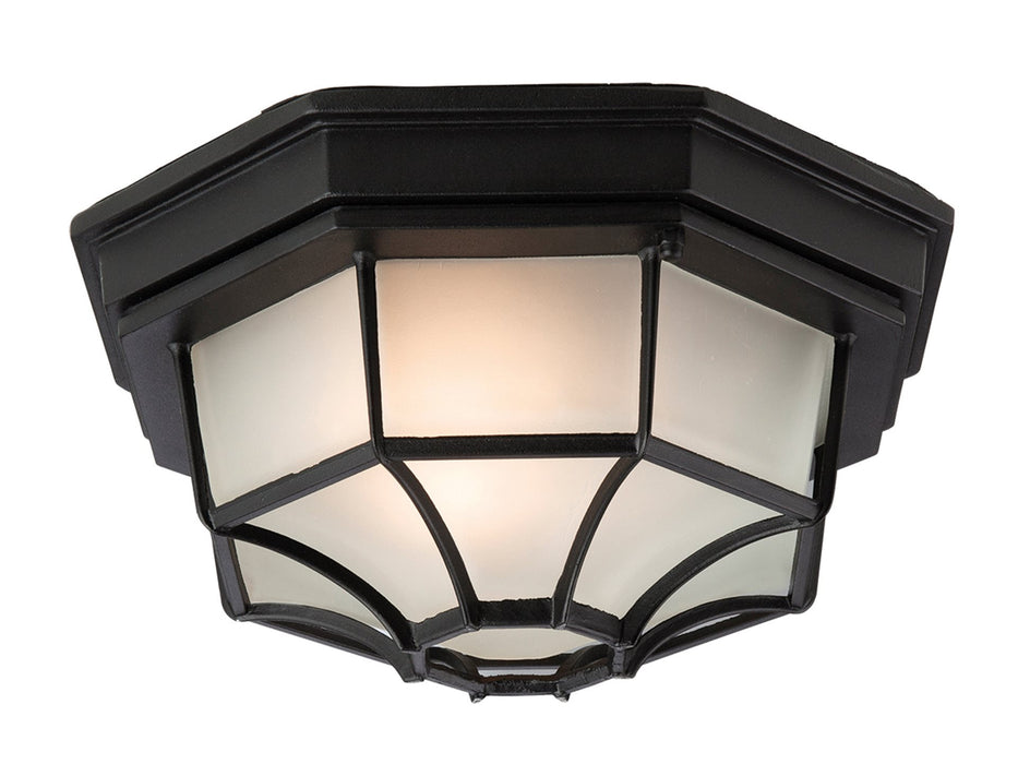 Firstlight 6 Panel Lantern - Flush Fitting F609BK