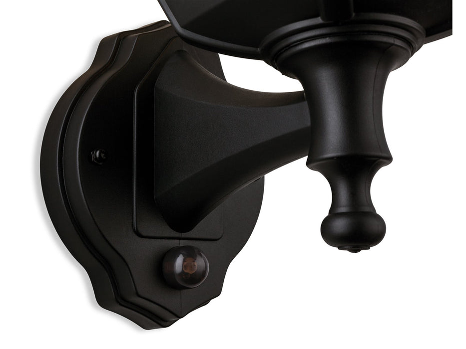 Firstlight Palma Lantern - Wall Light with PIR 2816BK