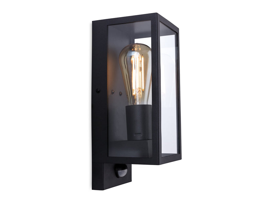 Firstlight Dallas Wall Light with PIR 2826BK