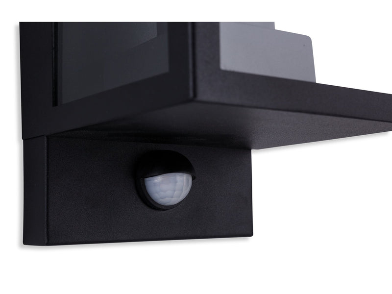 Firstlight Dallas Wall Light with PIR 2826BK