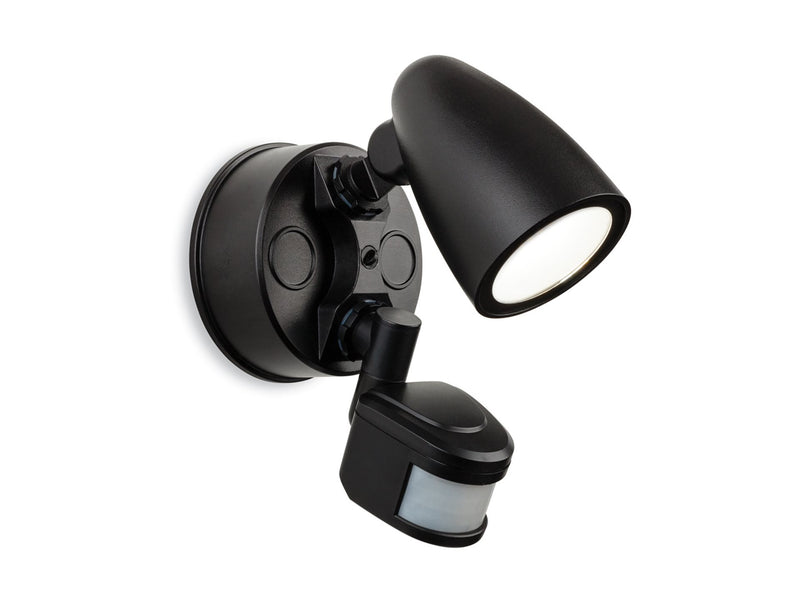 Firstlight Security LED Single Wall with PIR 2835BK