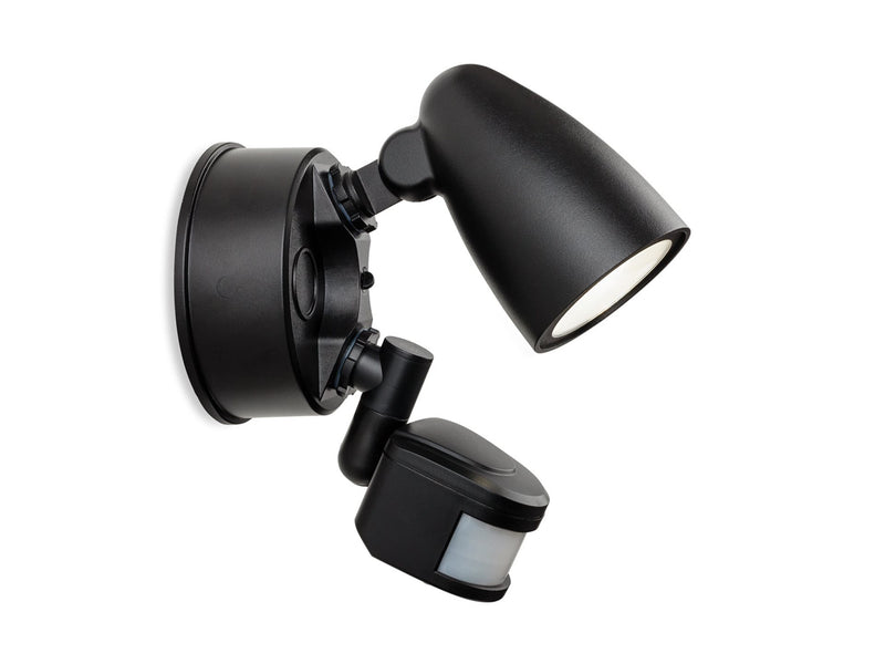 Firstlight Security LED Single Wall with PIR 2835BK