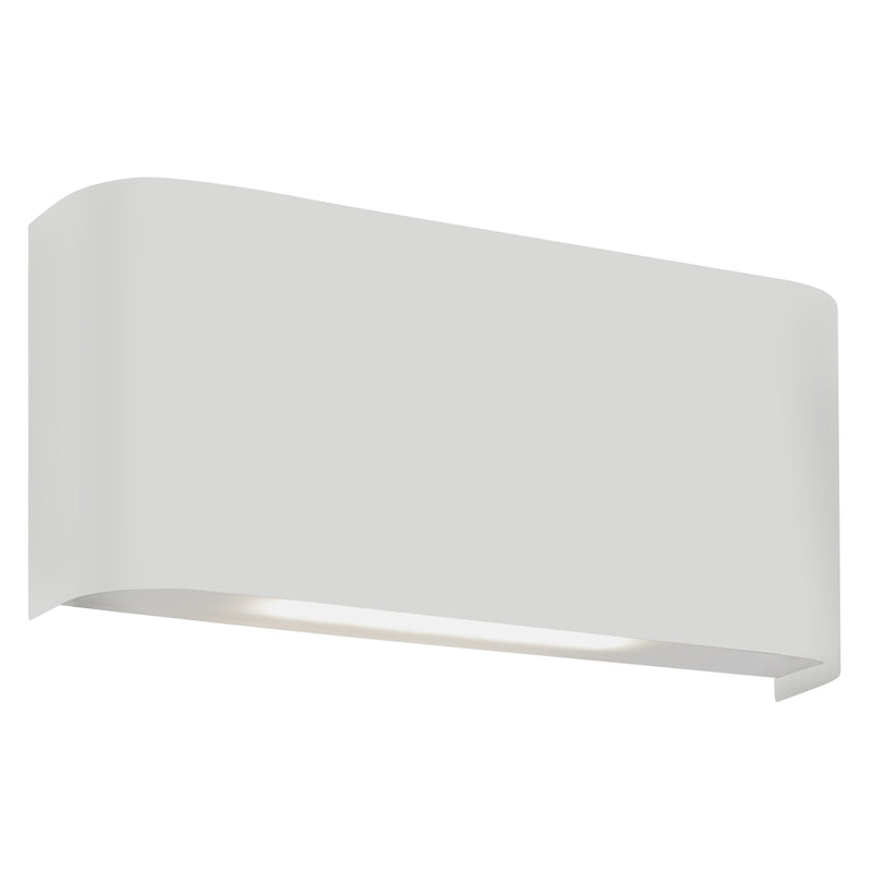 Searchlight  1953WH Match Box  2Lt Up/Down Wall Light - White Metal