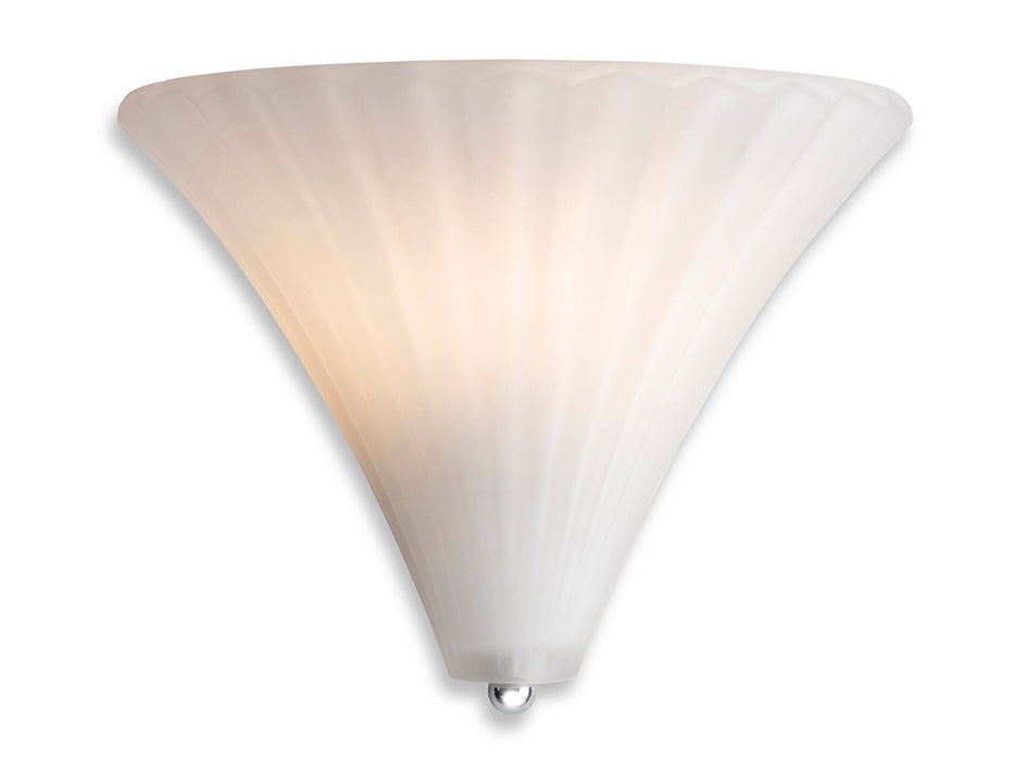 Firstlight Dawn Glass Wall Light 2862CH