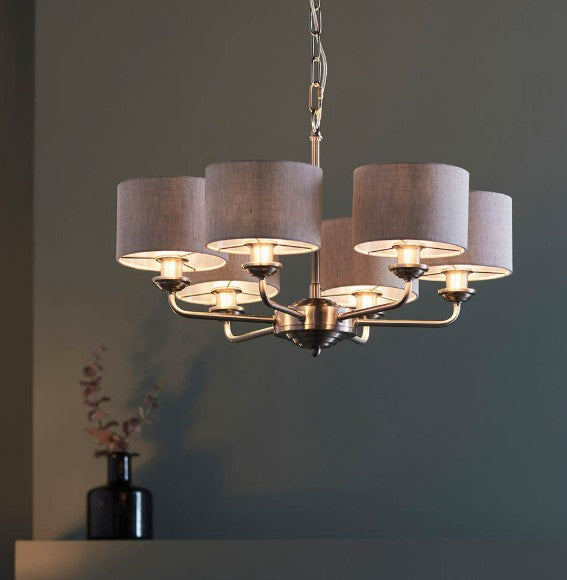 Highclere 6lt Pendant - 99151