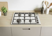 Candy CHW6LX 75cm 4-burner Gas Hob STAINLESS STEEL - Bonus Superstore