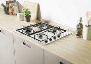 Candy CHW6LX 75cm 4-burner Gas Hob STAINLESS STEEL - Bonus Superstore