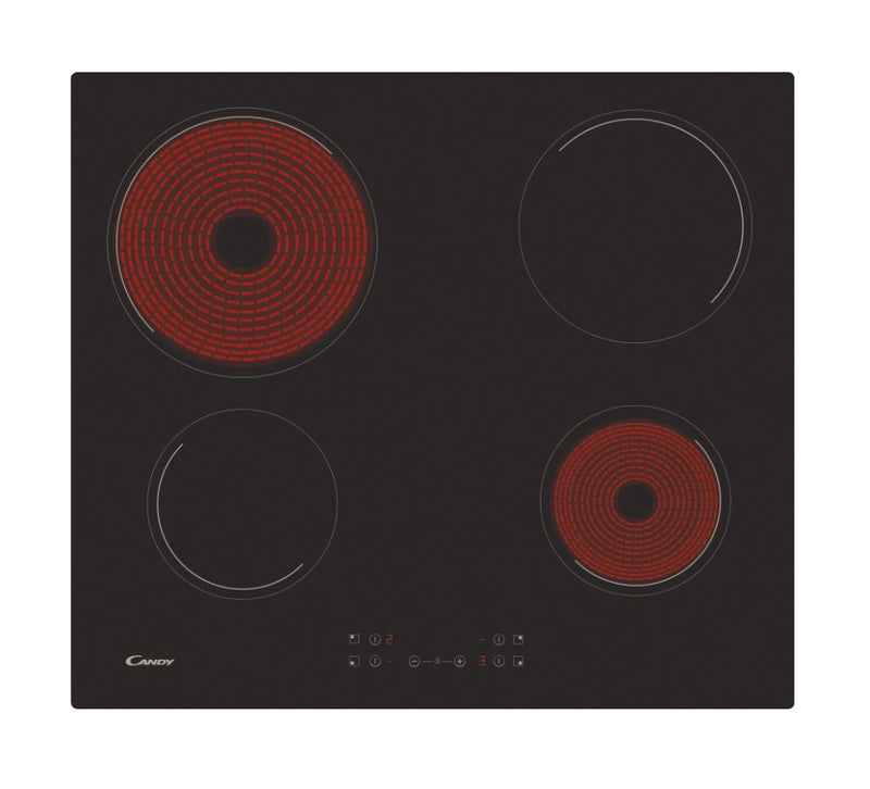 Candy CH64CCB/4U 60 cm Ceramic Hob - Bonus Superstore