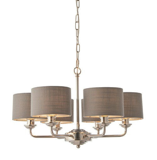 Highclere 6lt Pendant - 94381