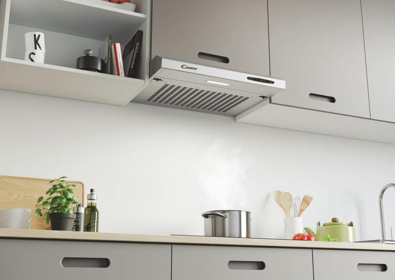 Candy CFT610/5S/1 60 cm Standard Hood, Silver - Bonus Superstore