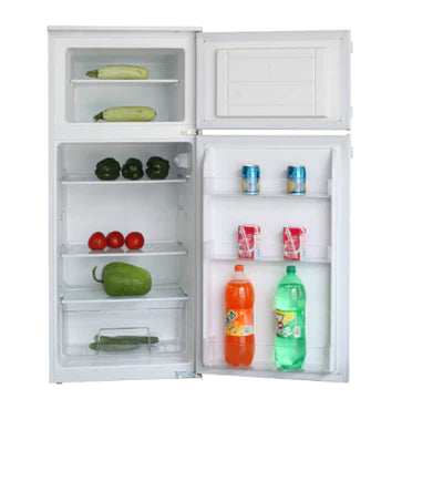 Domapp DOMFRFR8020BI Built in Two Door Refrigerator (White) - Bonus Superstore